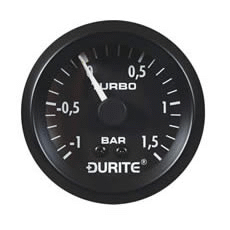 Mechanical Vacuum/Boost Gauge with 5' Capillary - 52mm-0-533-02