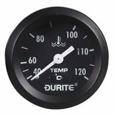 Mechanical Water Temperature Gauge with 12' Capillary - 52mm-0-533-23