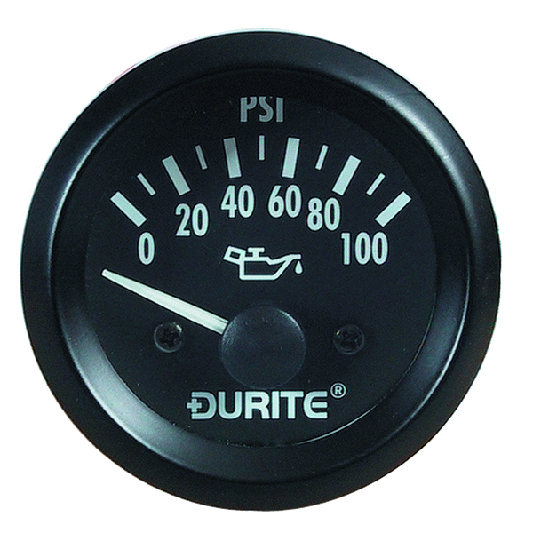 Oil Pressure Gauge with Sender 52mm - 24V-0-523-67