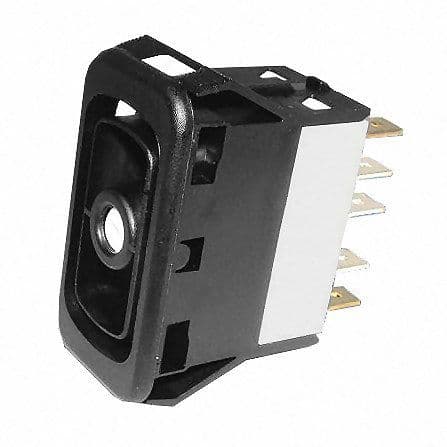 On/Off/On Double-Pole Two Illuminated Three-Position Switch Body - 15A ...