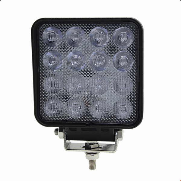 Powerful 16 x 3W LED Reverse / Work Lamp - 12V/24V, 1600Lm, IP69K-0-420-48