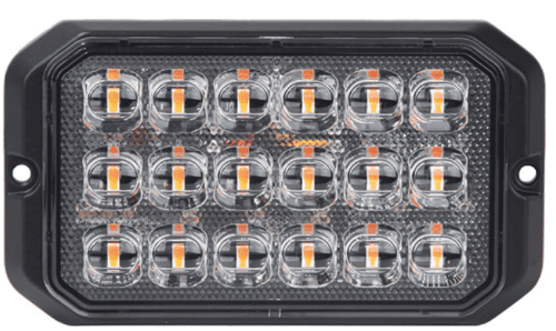 R65 18 LED Amber Warning Lamp 0-442-57