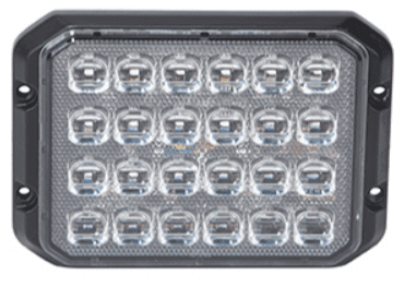 R65 24 LED Amber Warning Lamp 0-442-58