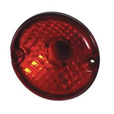 Rear Fog Lamp with Opticulated Reflector - 95mm diameter, IP67-0-767-16