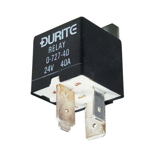 Relay Mini Heavy-Duty Make/Break 40A 24V-0-727-54