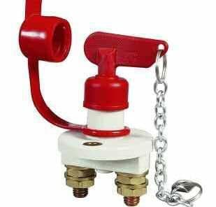 Replacement Key for Battery Isolator 0-605-13-0-605-97