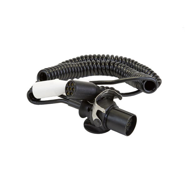 Retractable Adaptor Cable with 15 pin to 24N & 24S Sockets - 4 Metre-0-777-24