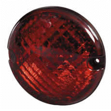 Stop/Tail Lamp with Econoseal Plug - 95mm diameter, 12V 21/5W Bulb-0-767-18