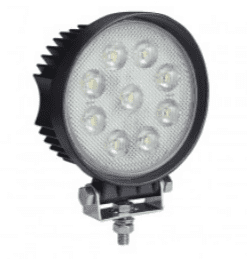 Super Bright Round 9 x 6W COB LED Work Lamp - 12/24V, 4500Lm, IP69K 0-420-87 042087