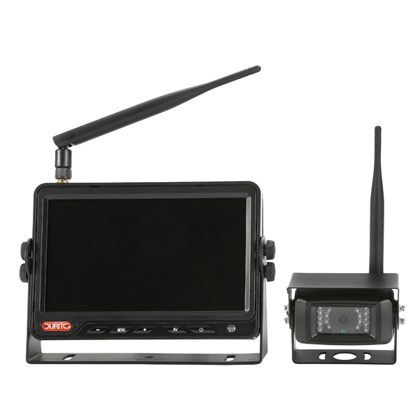 Wireless CCTV kit - 7" Infrared TFT LCD with Sound - 12/24V-0-775-39