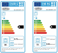 BELLING BI903MFC STA Built In Double Oven