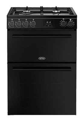 BELLING VISION 60DFBBL DUAL FUEL COOKER