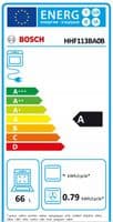 BOSCH HHF113BA0B Electric Built In Oven