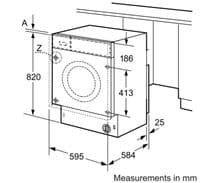 BOSCH WKD28352GB Washer Dryer