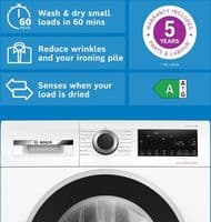BOSCH WNG25401GB Washer Dryer
