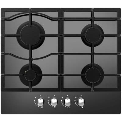 CATA UBGOG601BK BLACK GLASS Gas Hob