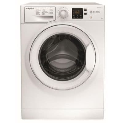 HOTPOINT NSWF946W White 9KG Washing Machine 1400rpm
