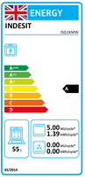 INDESIT I5G1KMW 50cm GAS COOKER