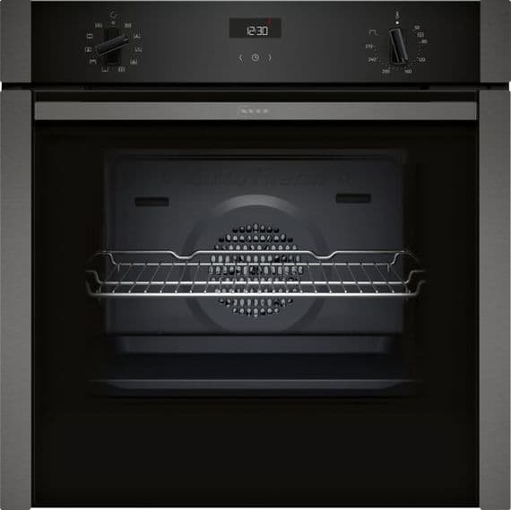 NEFF B3ACE4AG3B Graphite Slide & Hide Electric Oven