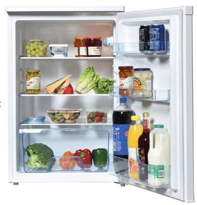 STATESMAN L255W White Under Counter Larder Fridge