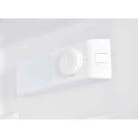 TEKNIX UC55R5W Under Counter Fridge with Freezer Box