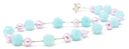 Aurora 3 Necklace 18"