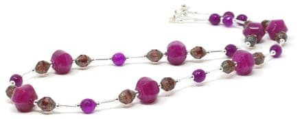 Dahlia 3 Necklace 18"