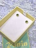 Peridot Stud Earrings (were £16.50)