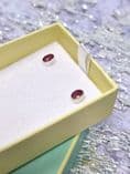 Ruby Stud Earrings