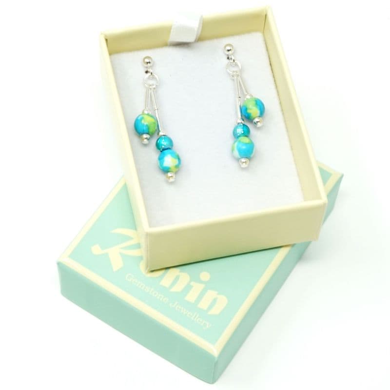 Swimming Pool E3 Earrings