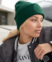 BEECHFIELD BC446 Circular patch beanie