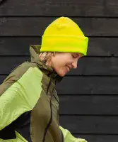 BEECHFIELD BC446 Circular patch beanie