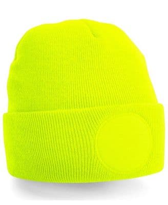 BEECHFIELD BC446 Circular patch beanie
