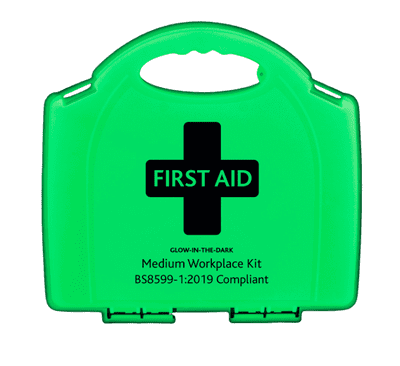 BEESWIFT Click Medical Bs8599-1 Small Workplace First Aid Kit Glow In The Dark Box