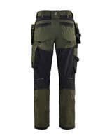 BLAKLADER Womens Craftman Trousers with Stretch