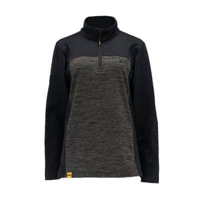DEWALT Womens Dewalt  Quarter Zip Fleece