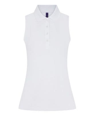 HENBURY Women’s Sleeveless Coolplus® Polo Shirt