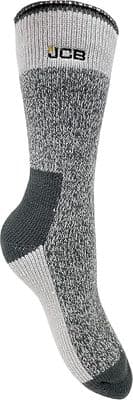 JCB  1PK Ladies Thermasocks Grey