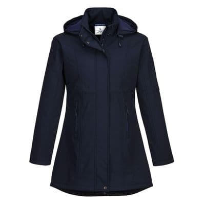 PORTWEST Carla Women's Hooded Softshell Jacket (3L)