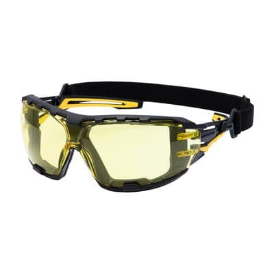 PORTWEST PR02 - Anthracite Wraparound Plus Safety Glasses