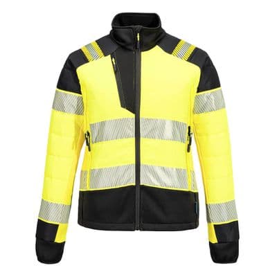 PORTWEST PW3 Hi-Vis Women's Hybrid Baffle Jacket