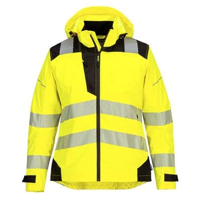 PORTWEST PW3 Hi-Vis Women's Rain Jacket