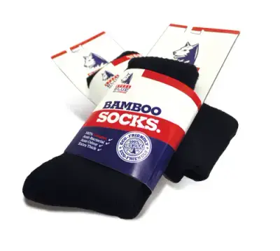 STEEL BLUE Bamboo Socks