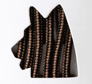 STEEL BLUE Nylon Laces - Black/Brown