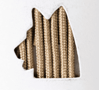 STEEL BLUE Nylon Laces - Sand