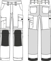 TRANEMO 112640  Advanced Ladies Stretch Trousers