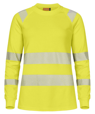 TRANEMO 438711 Hi-Vis Ladies Long Sleeves T-shirt