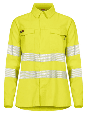 TRANEMO 509391 Fire Resistant Hi-Vis Ladies Shirt