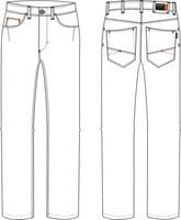 TRANEMO 635985  Flame Retardant Ladies Stretch Jeans