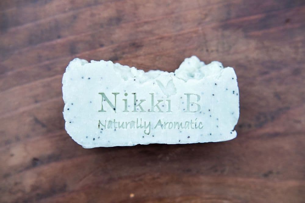 Lavender & Lime Poppy Seed Exfoliating Soap